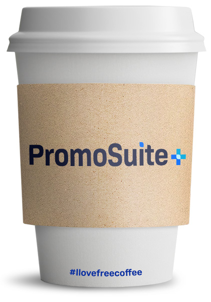 coffee with logo